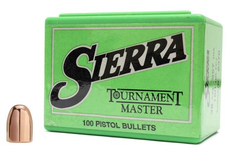 SIERRA BULLETS 45 Cal (.4515) 230 gr FMJ Match Tournament Master 100/Box