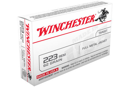 WINCHESTER AMMO 223 Rem 62 gr FMJ 20/Box