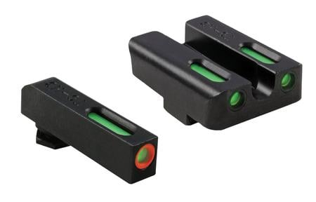 TRUGLO TFX Pro Tritium/Fiber-Optic Day/Night Sights for Glock 17/19/22/23