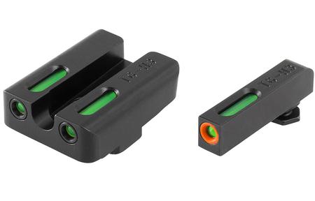 TRUGLO TFX Pro Tritium/Fiber-Optic Day/Night Sights for Glock 20/21/25/41