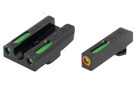 TRUGLO TFX Pro Tritium/Fiber-Optic Day/Night Sights for Glock 42/43