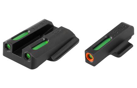 TRUGLO TFX Pro Tritium/Fiber-Optic Day/Night Sights for Ruger LC9/LC9s and LC380