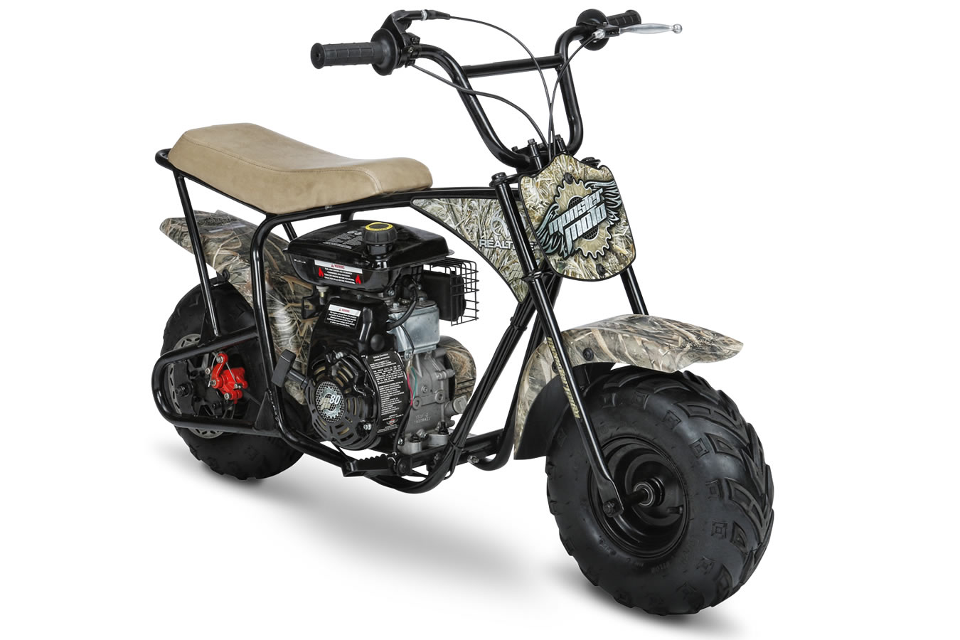 Monster Moto 80cc RealTree Mini Bike Vance Outdoors