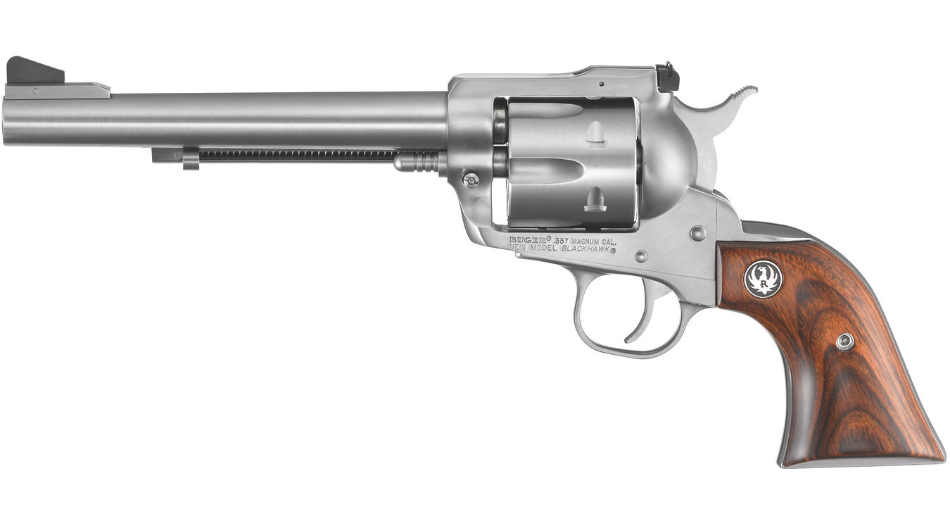Ruger New Model Blackhawk Convertible 357 Mag 9mm Revolver Vance