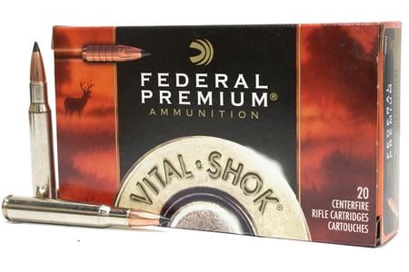 FEDERAL AMMUNITION 30-06 Springfield 165 gr Trophy Copper Vital-Shok 20/Box