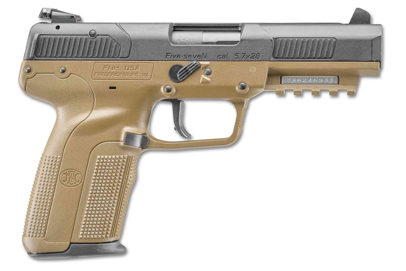 FNH FIVE-SEVEN 5.7X28MM FDE ADJ. SIGHTS