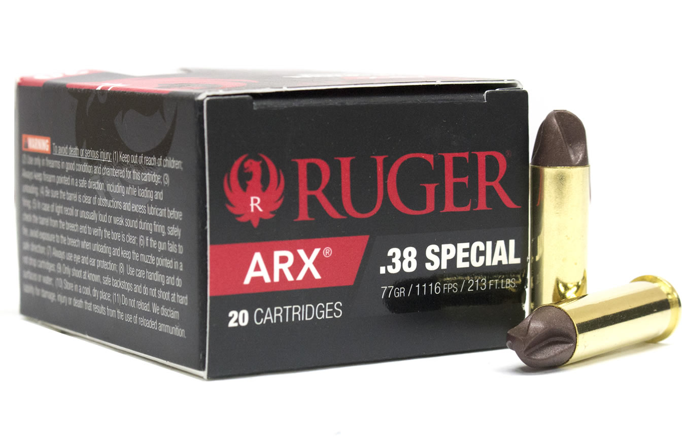 Ruger Arx 38 Special 77 gr ARX Self Defense 20/Box