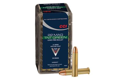 22 WMR TNT GREEN 30 GR HP