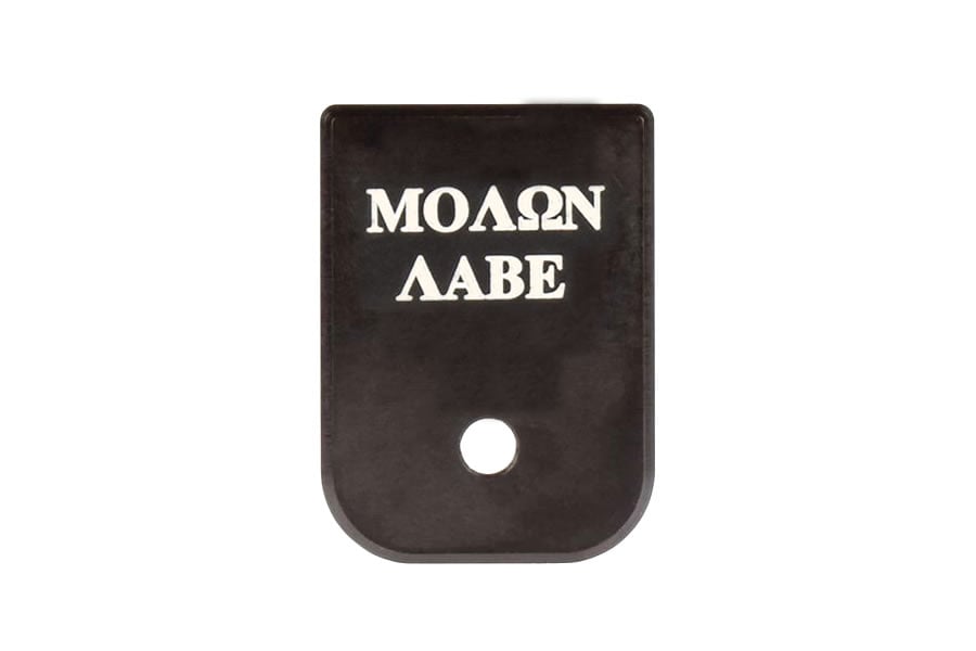 Cruxord Custom Molon Labe Magazine Base Plate for Glock 9mm and 40 S&W