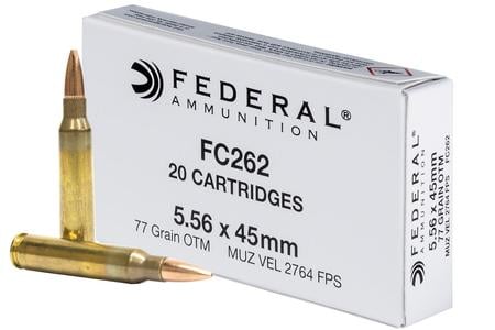 5.56X45MM NATO 77 GR OTM