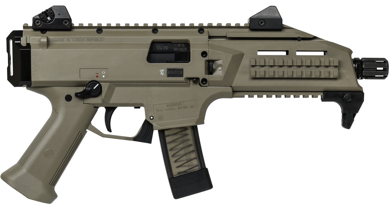 CZ SCORPION EVO 3 S1 9MM FDE