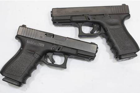 GLOCK 23C Gen3 40SW Compensated Police Trade-ins (Very Good Condition)