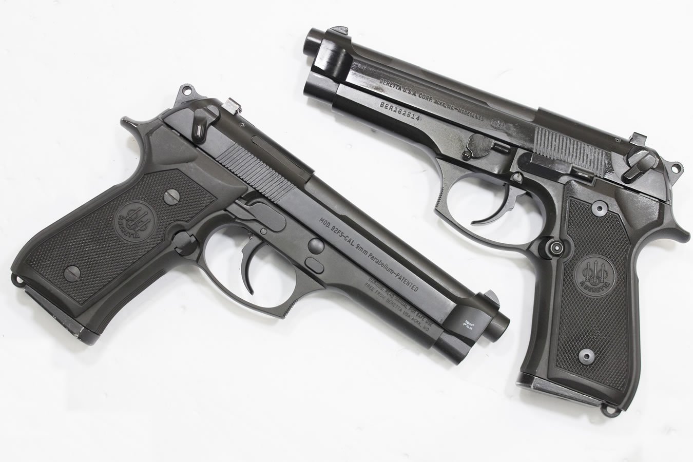 Beretta 92FS DA/SA 9mm Police Trade-ins (Very Good)