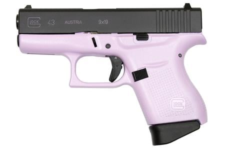 43 9MM PISTOL WITH NATALIE PINK FRAME