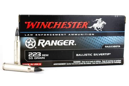 223 REM 55 GR BALLISTIC SILVERTIP RANGER