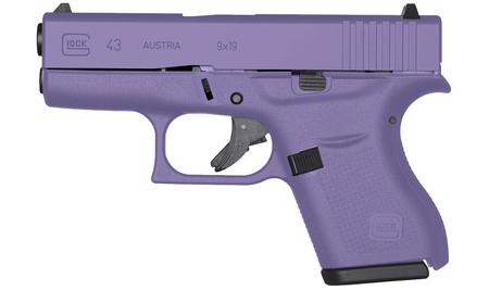 43 9MM ROYAL PURPLE SINGLE STACK PISTOL