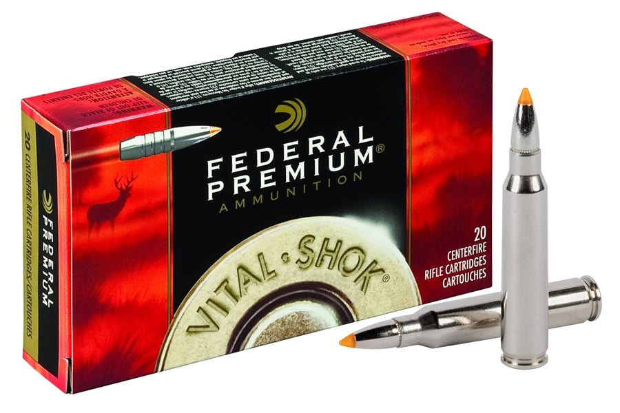 FEDERAL AMMUNITION 270 WIN 130 GR TROPHY BONDED TIP VITAL-SHOK