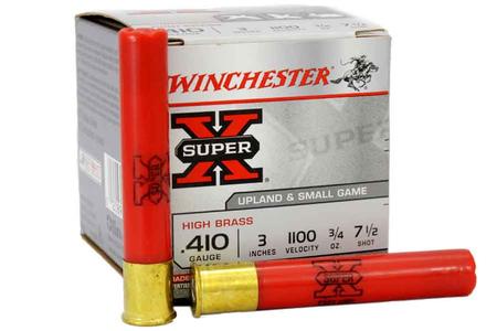 WINCHESTER AMMO 410 Gauge 3/4oz 3inch 7 Shot Super X 25/Box
