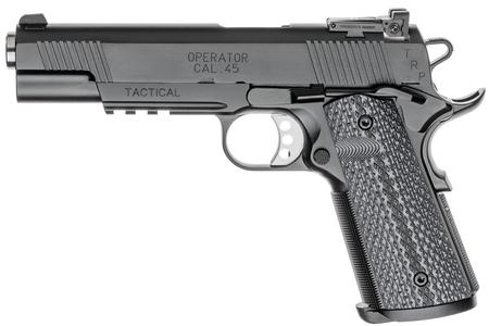 SPRINGFIELD 1911 TRP Operator 45ACP Black Armory Kote Essentials Package with Rail