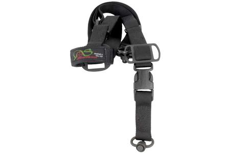 SAVVYSNIPER QUAD Sling with Dual HK Snaphooks Black AMBI No Bungee