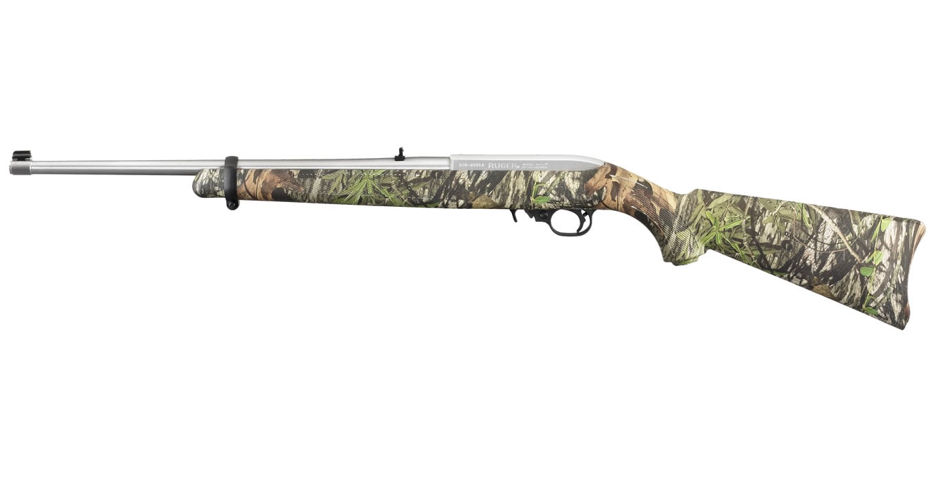 RUGER 10/22 CARBINE 22LR STAINLESS MOSSY OAK