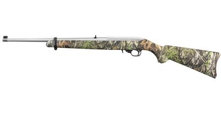RUGER 10/22 Carbine 22LR Stainless with Mossy Oak Obsession Camo Stock