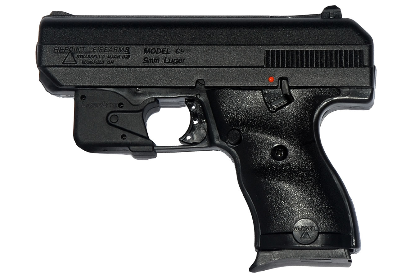 C9 9MM WITH TRIGGER GUARD MOUNT LASER