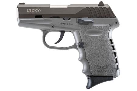 SCCY CPX-2 9mm Sniper Gray Pistol with Black Slide