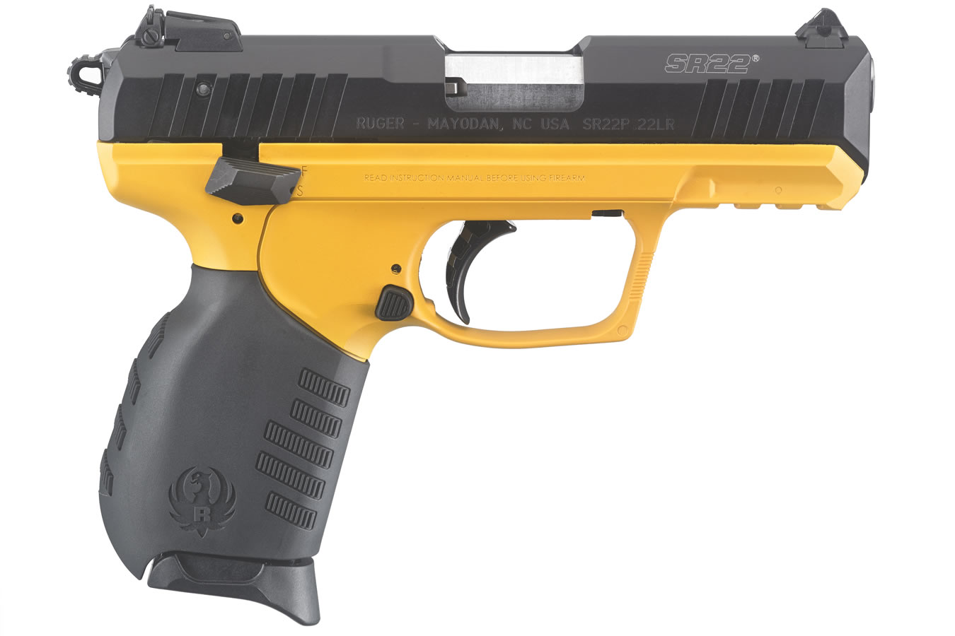 RUGER SR22 22LR CONTRACTOR YELLOW