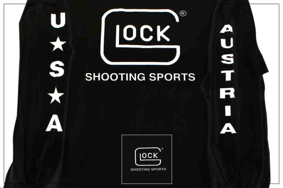 Glock Apparel Shooting Sports Long Sleeved TShirt, Black, 3XL Vance