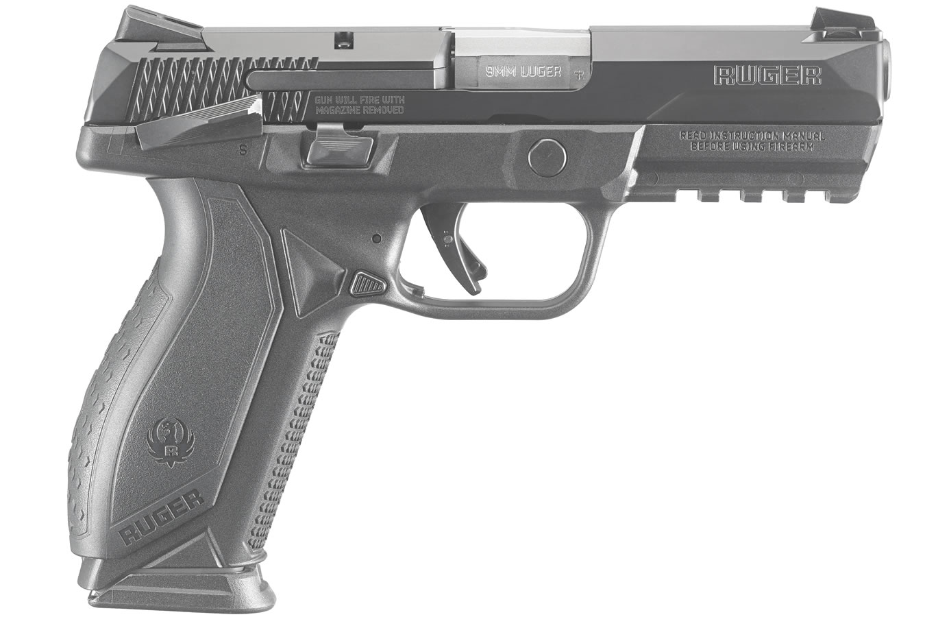 RUGER AMERICAN PISTOL 9MM WITH MANUAL SAFETY
