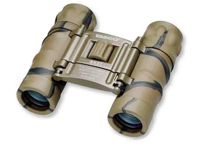 TASCO 18X21 Compact Binoculars, Camo