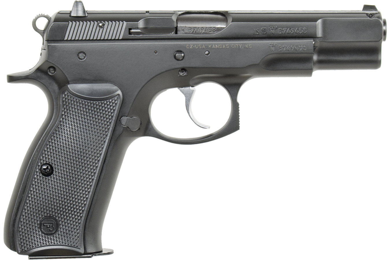 CZ 75B 9MM BLACK DA/SA PISTOL