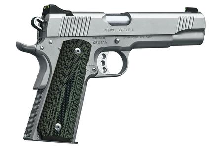 STAINLESS TLE II 45ACP WITH NIGHT SIGHTS