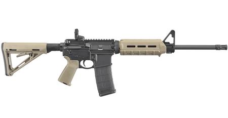 RUGER AR-556 5.56 NATO M4 Flat-Top Autoloading Rifle with Magpul FDE Furniture