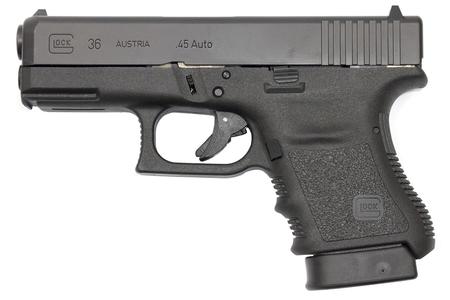 GLOCK 36 Gen3 45 ACP 6-Round Pistol with Finger Groove Rail