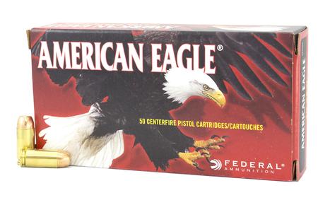 FEDERAL AMMUNITION 40SW 155 gr FMJ American Eagle Police Trade Ammo 50/Box