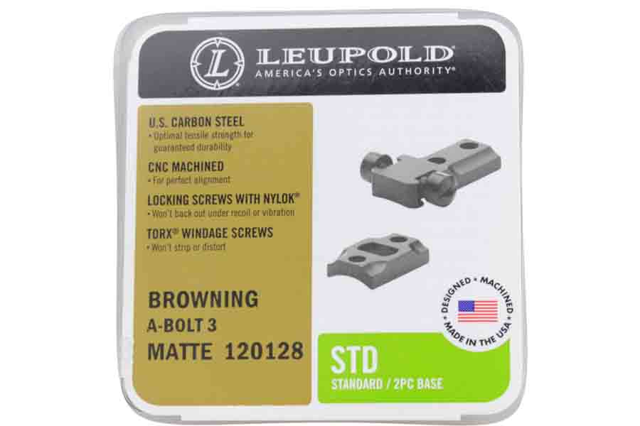 Leupold 2 Piece Base Standard Browning Ab3 Matte 120128 for sale online 