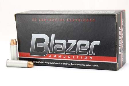 CCI AMMUNITION 38 Special+P 158 gr TMJ Blazer Aluminum Police Trade Ammo 50/Box