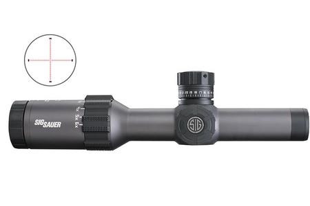 SIG SAUER TANGO6 1-6x24mm Riflescope with MOA Milling Reticle