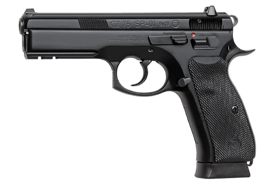 CZ CZ-75 SP-01 9MM DA/SA WITH NIGHT SIGHTS