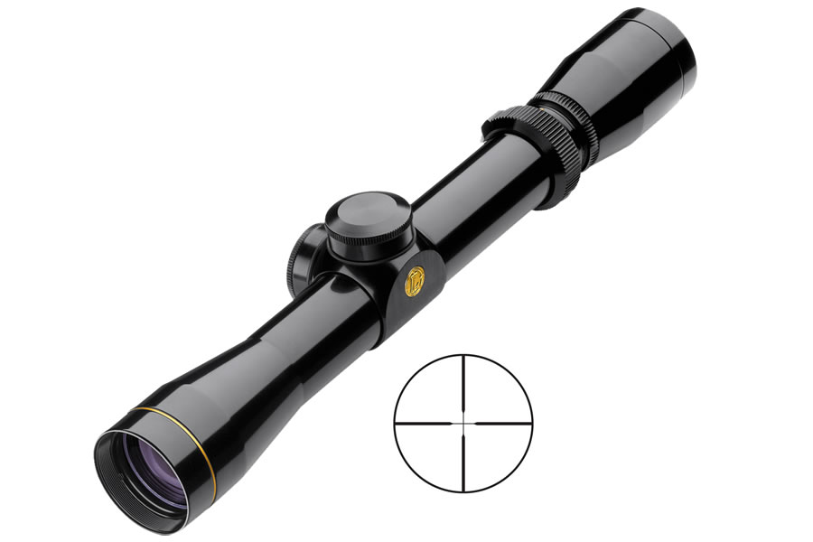 LEUPOLD VX-1 2-7X28MM GLOSS RIMFIRE FINE DUPLEX