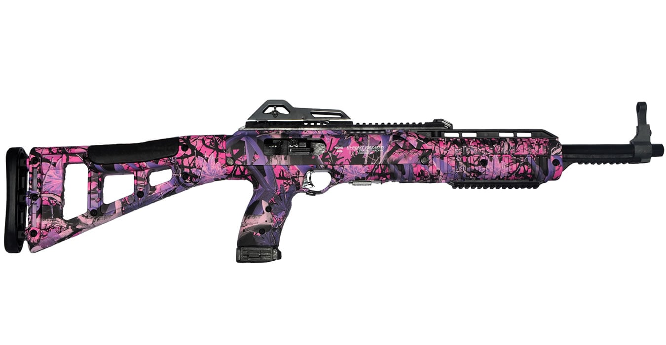 HI POINT 4595TS 45 ACP CARBINE WITH PINK CAMO