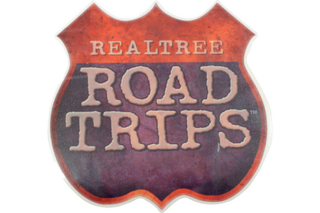 REALTREE ROAD TRIPS 8` X 8` LOGO DECAL