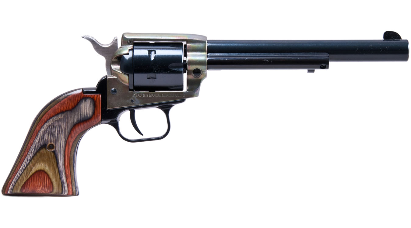 Heritage Rough Rider 22LR and 22 Mag Combo Revolver with Camo Laminate Grips (Cosmetic Blemishes)
