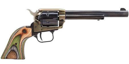 HERITAGE Rough Rider Small Bore 22LR Single-Action Revolver with Green Laminate Grips (Cosmetic Blemishes)