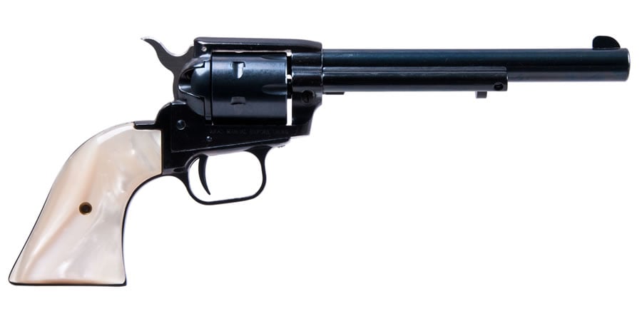 Heritage Rough Rider 22LR/22 Mag Combo Revolver with White Pearl Grips (Cosmetic Blemishes)