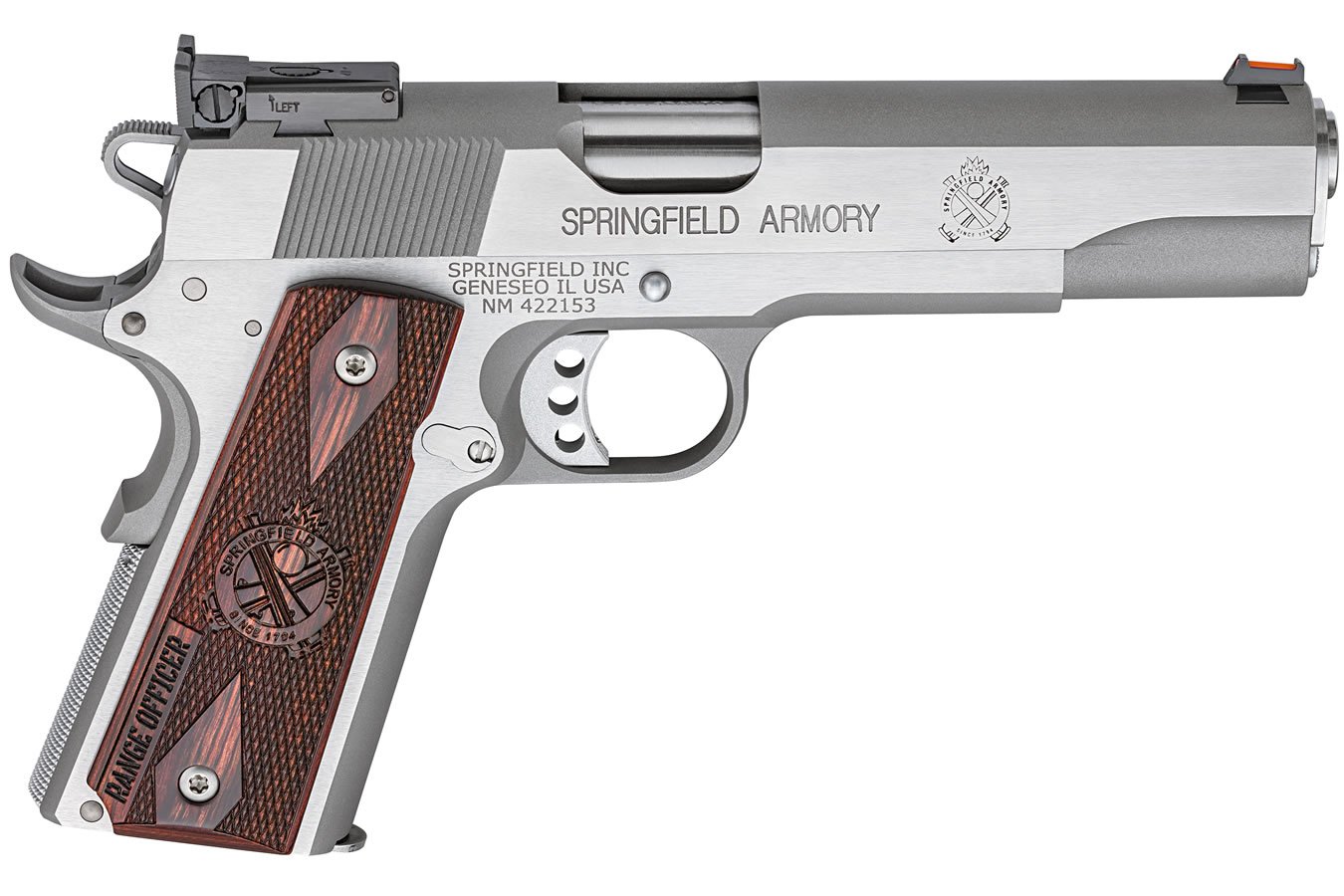 SPRINGFIELD 1911 RANGE OFFICER 45ACP STAINLESS STEEL