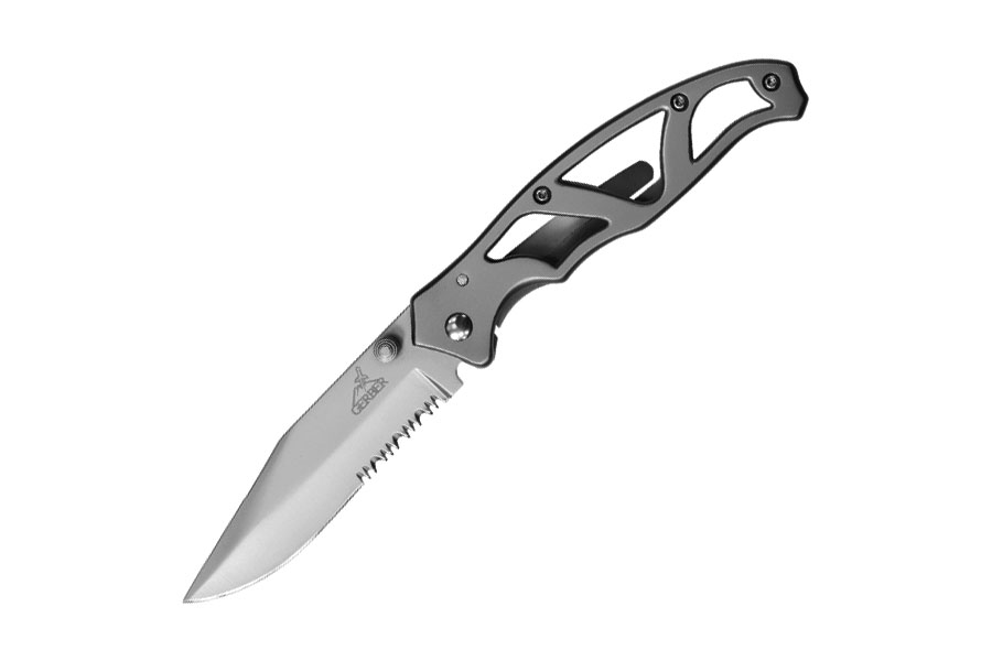 Gerber Legendary Paraframe II - Stainless, Serrated