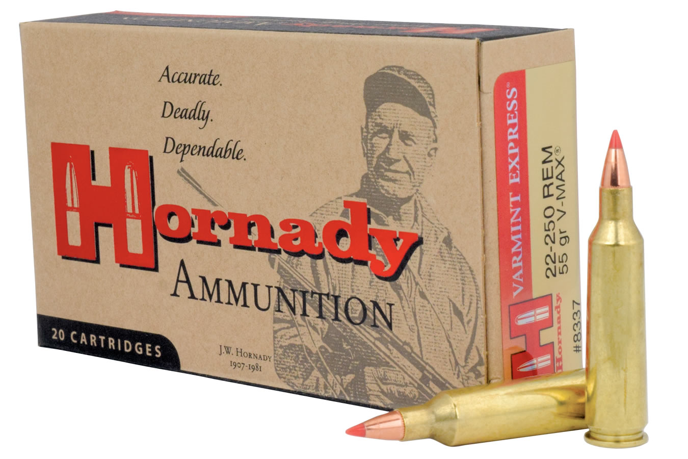 HORNADY 22-250 REM 55 GR V-MAX VARMINT EXPRESS